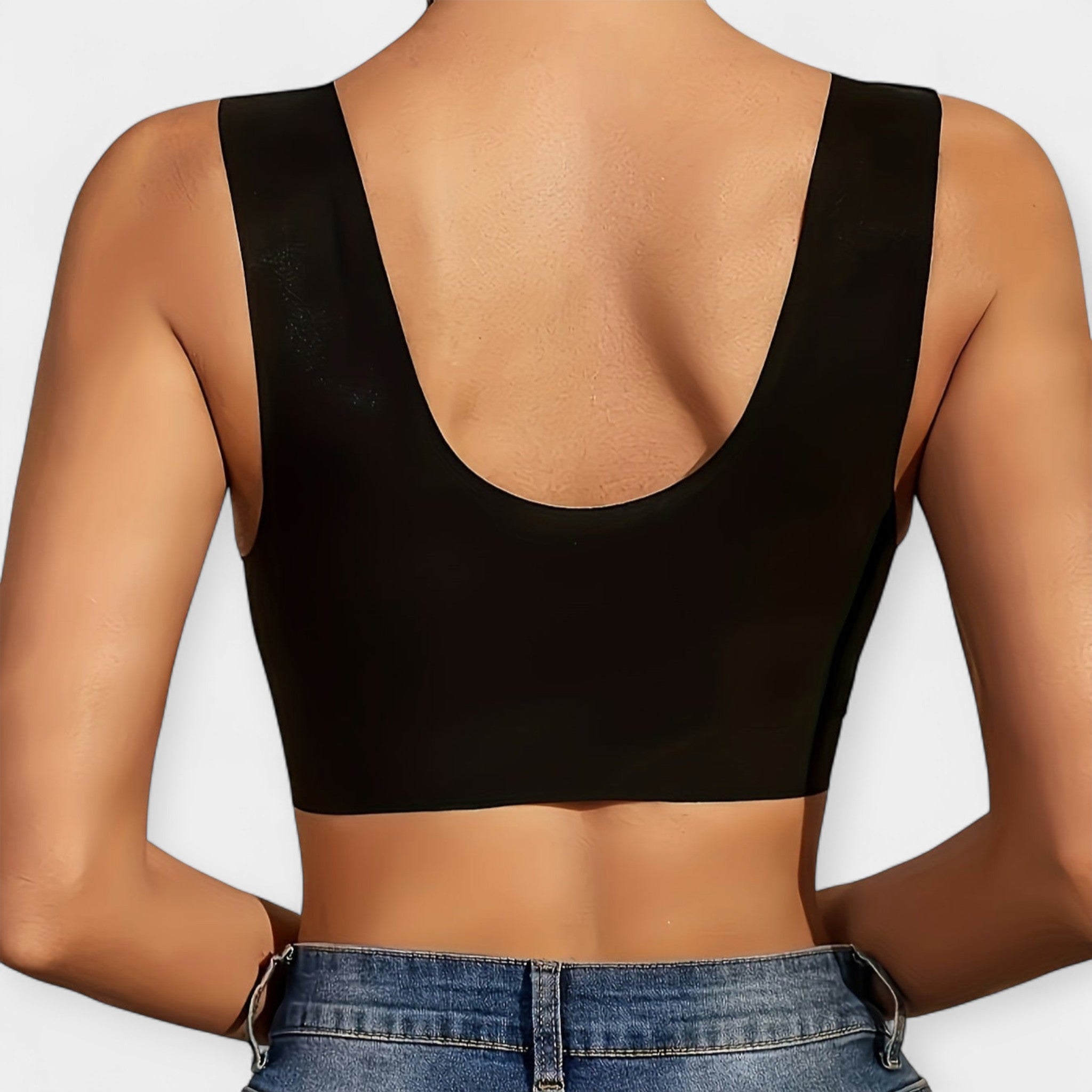 Sujetador Elegante sin Aros con Relleno