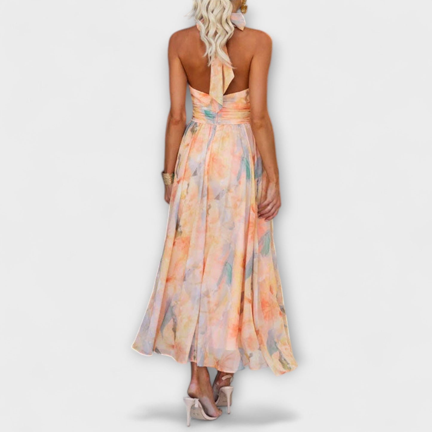 Vestido Maxi Acuarela