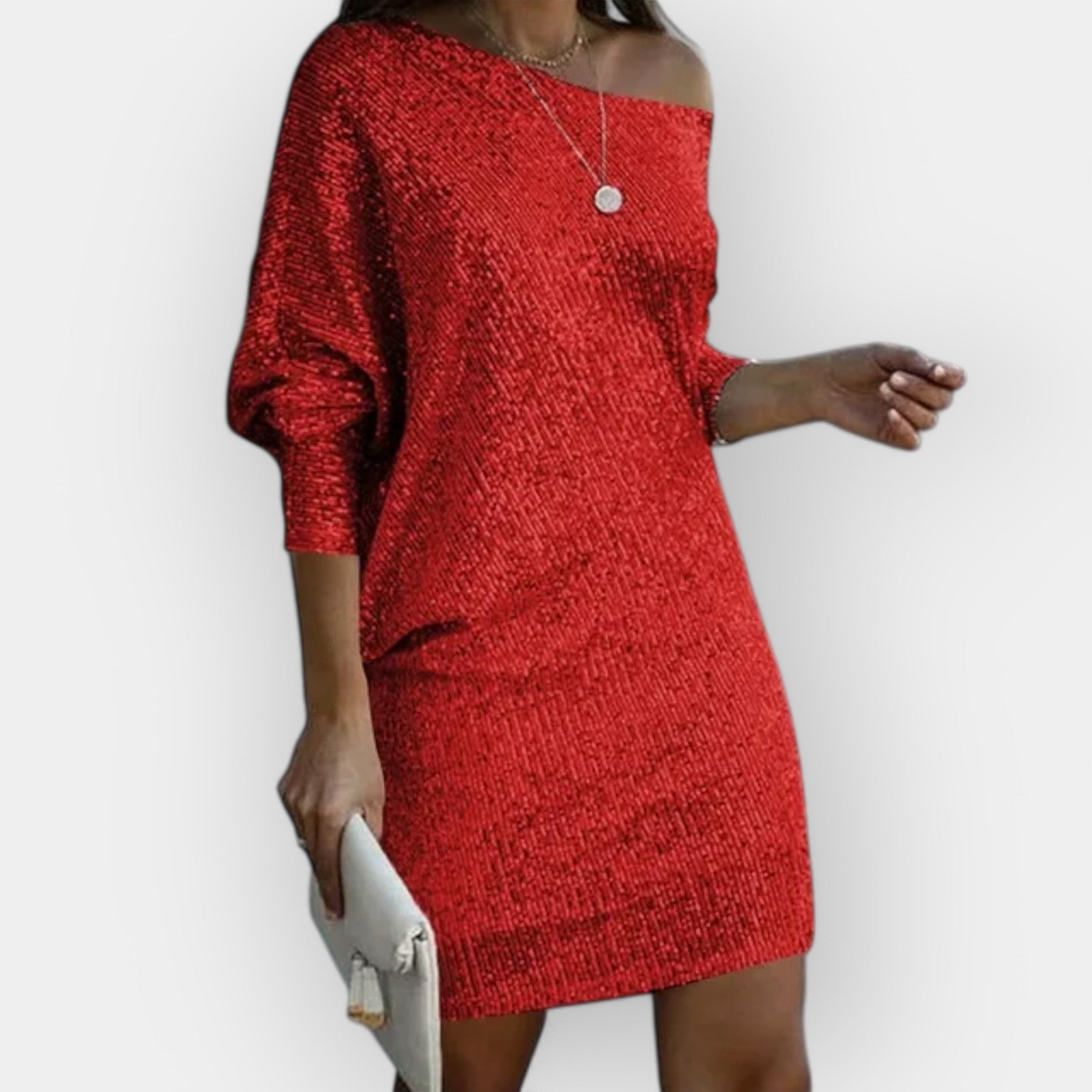 Vestido de noche con lentejuelas