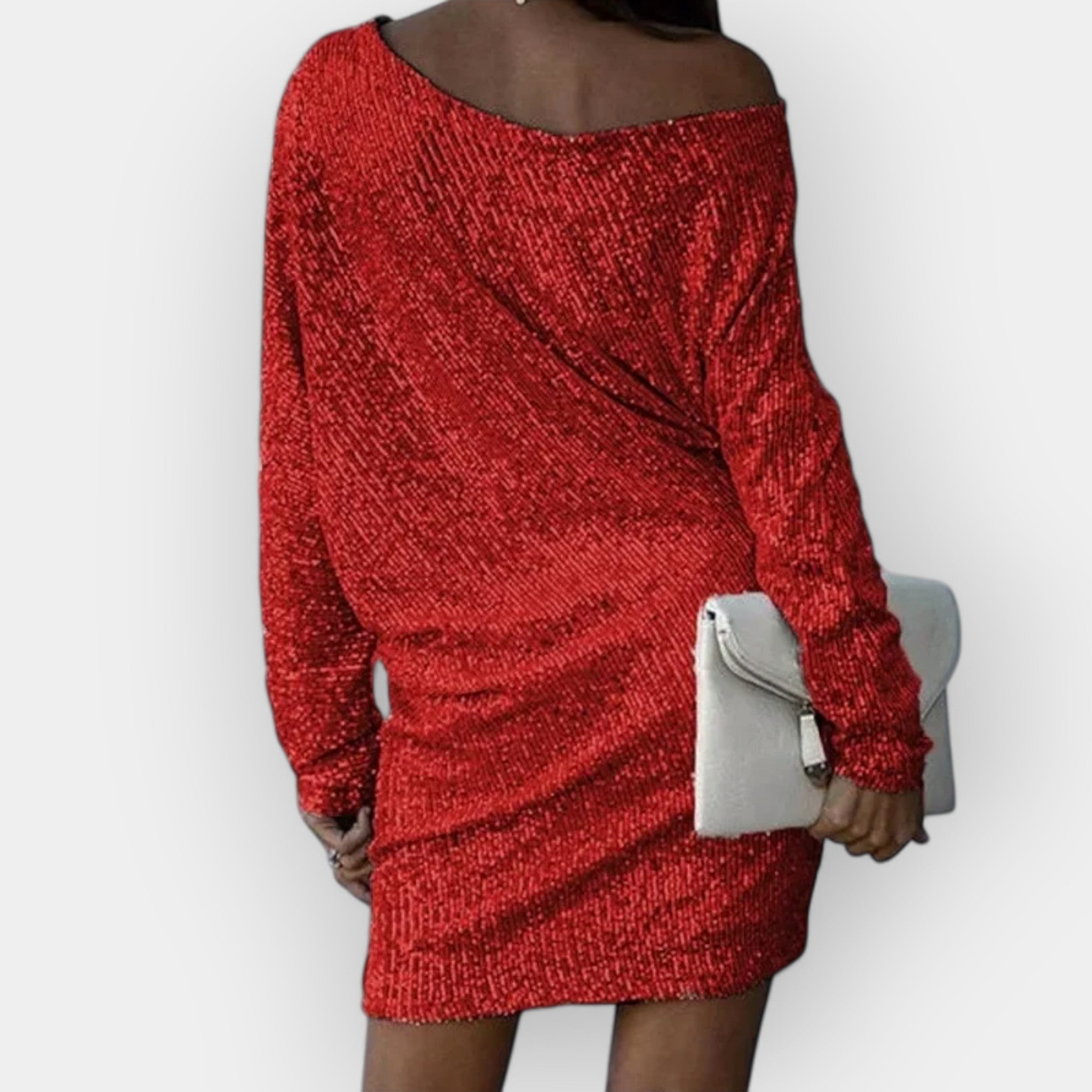 Vestido de noche con lentejuelas