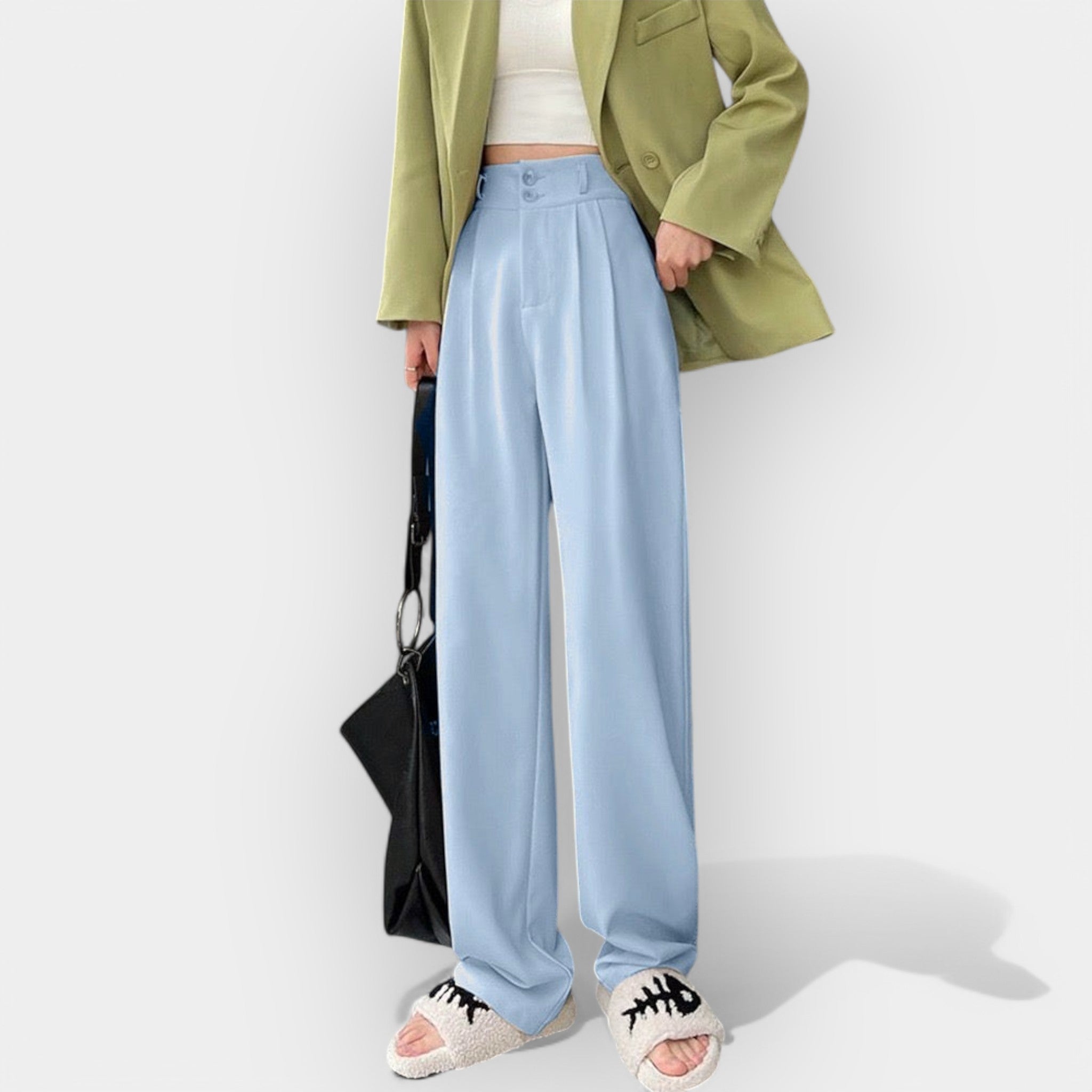 Pantalón Ancho Estilo Coreano