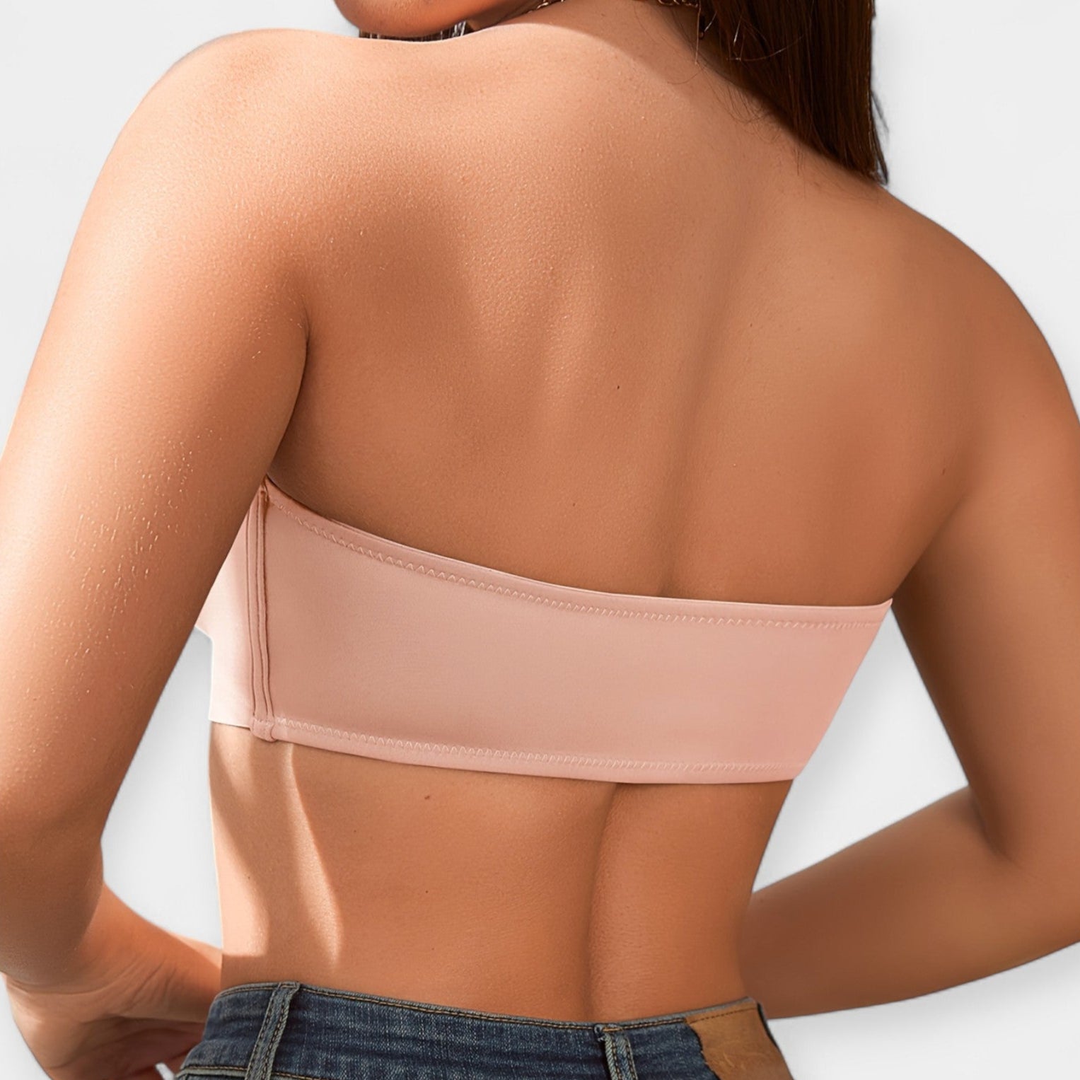 Sujetador Bandeau Strapless sin Relleno
