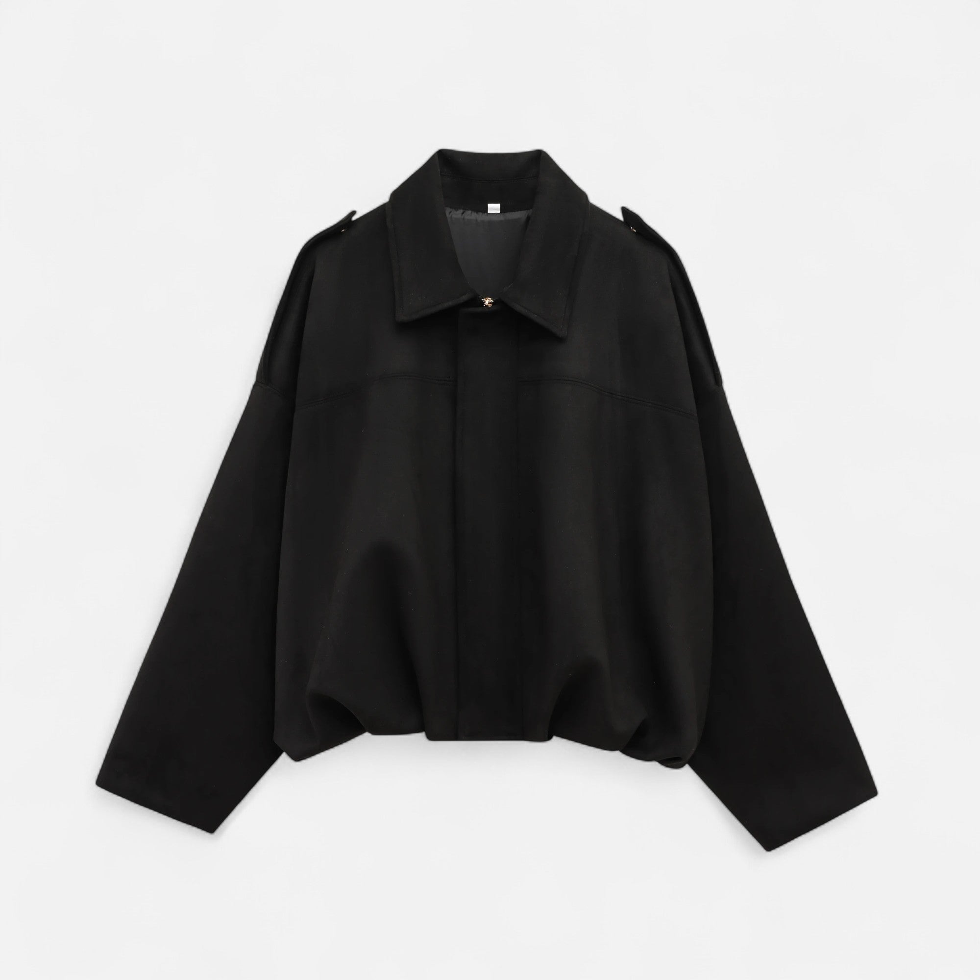 Chaqueta de Gamuza Clásica Mujer con Solapa