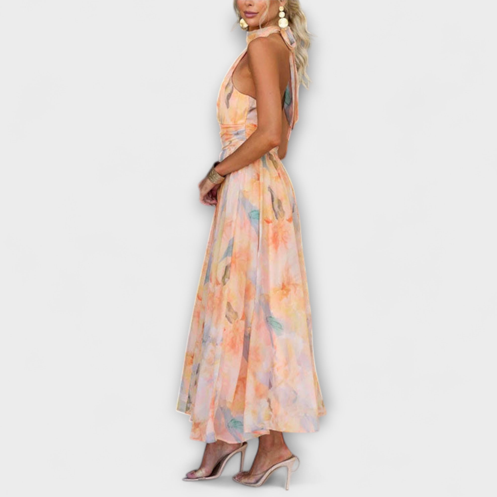 Vestido Maxi Acuarela