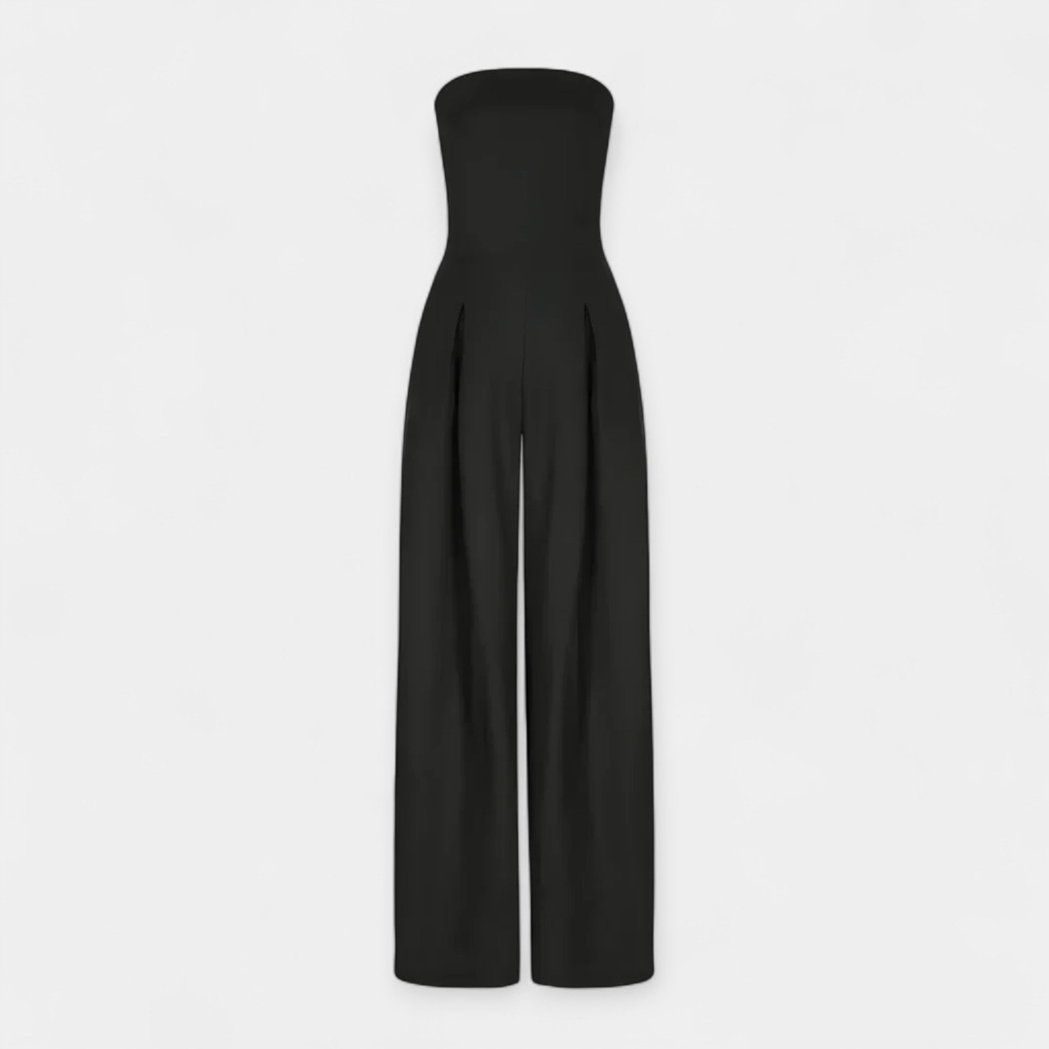 Mono sin tirantes con corsé