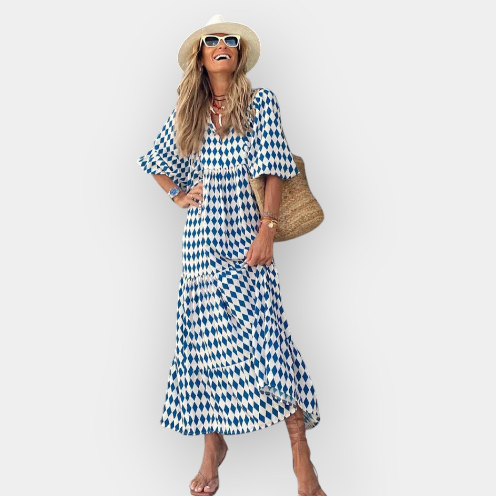 Φόρεμα με Φλοράλ Σχέδιο