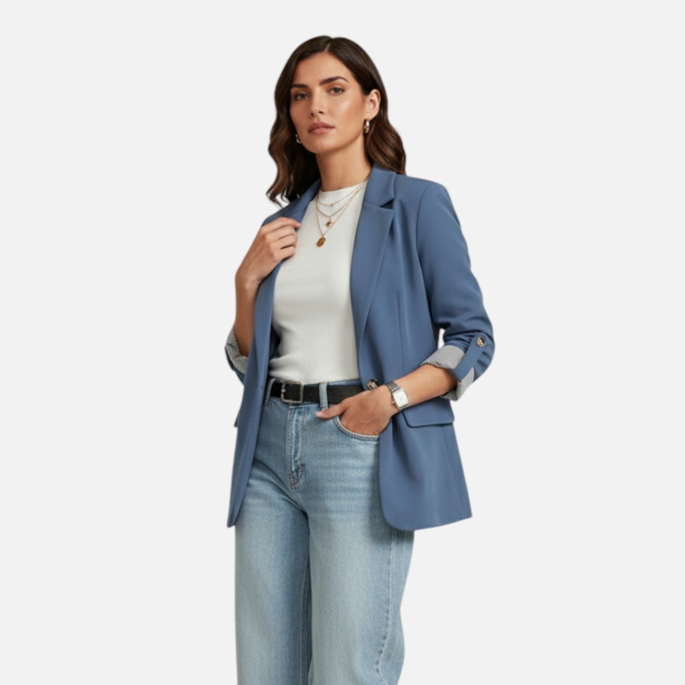 Eliaro Moda | Blazer de Estilo Clásico para Mujer