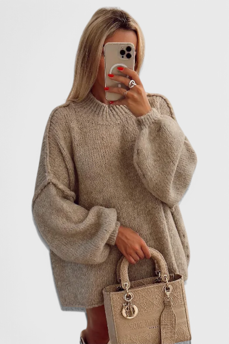 Jersey Oversized Con Mangas Globo Exclusivo Brilla Mucho