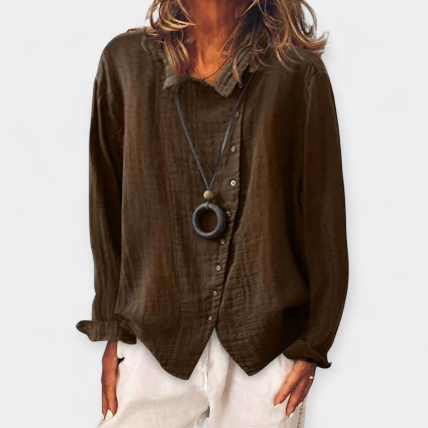 Camisa Casual Larga