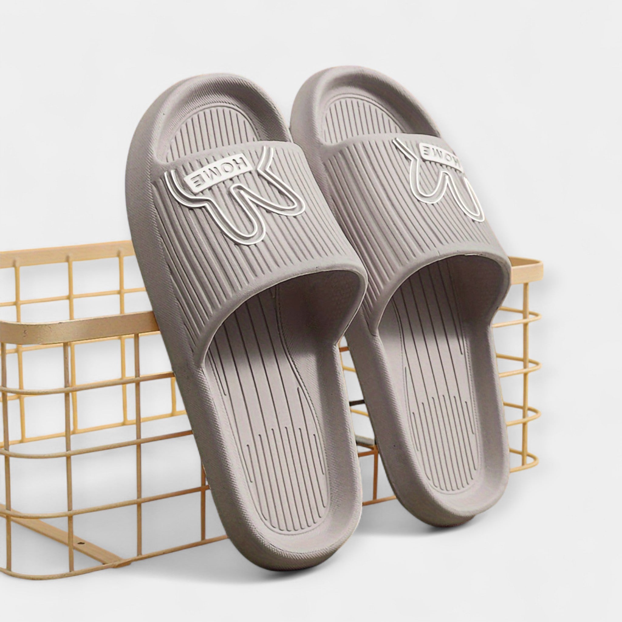 Pantuflas para Mujer con Diseño de Caricatura y Dedos Abiertos