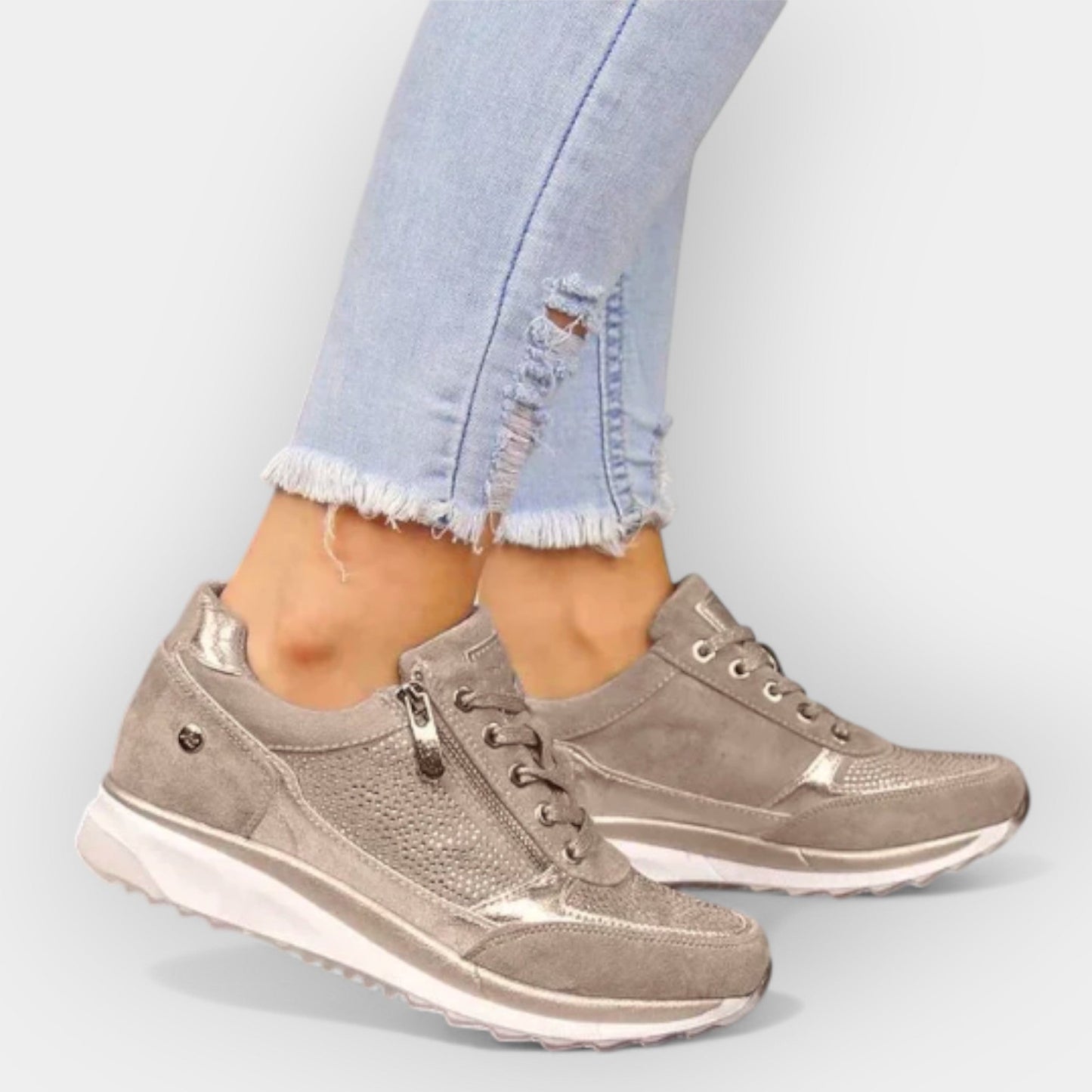 Sneakers Anatómicos con Cremallera