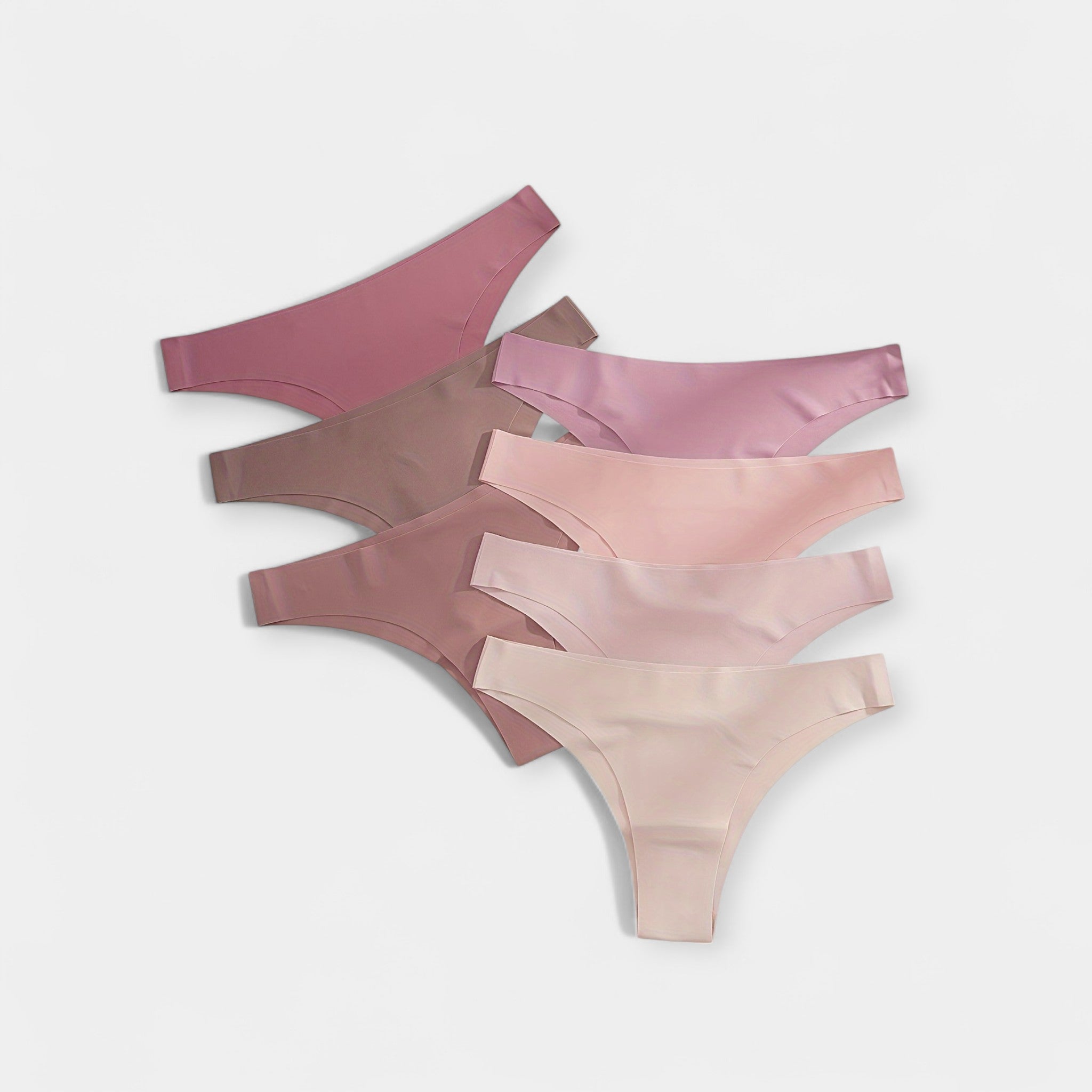 Set de 7 Bragas Simples tipo Hipster