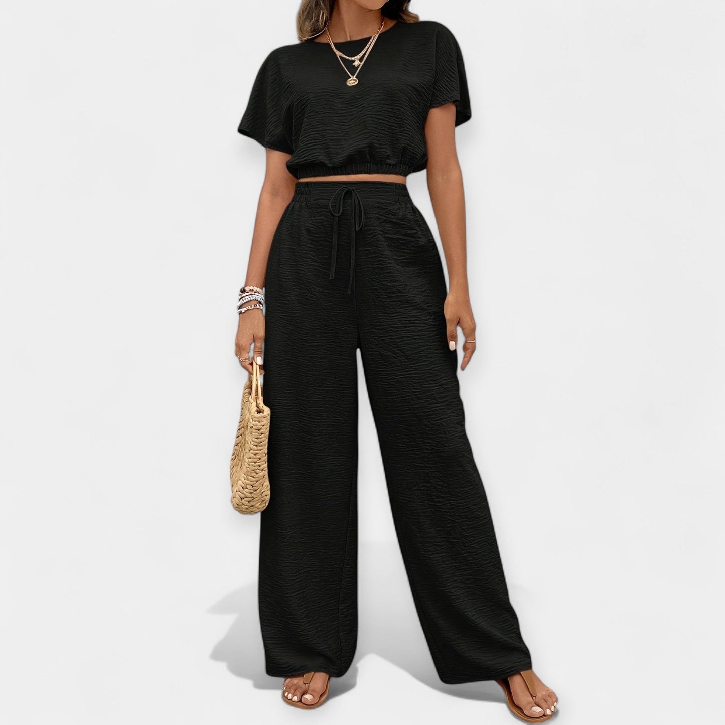 Conjunto Estiloso de Corte Holgado