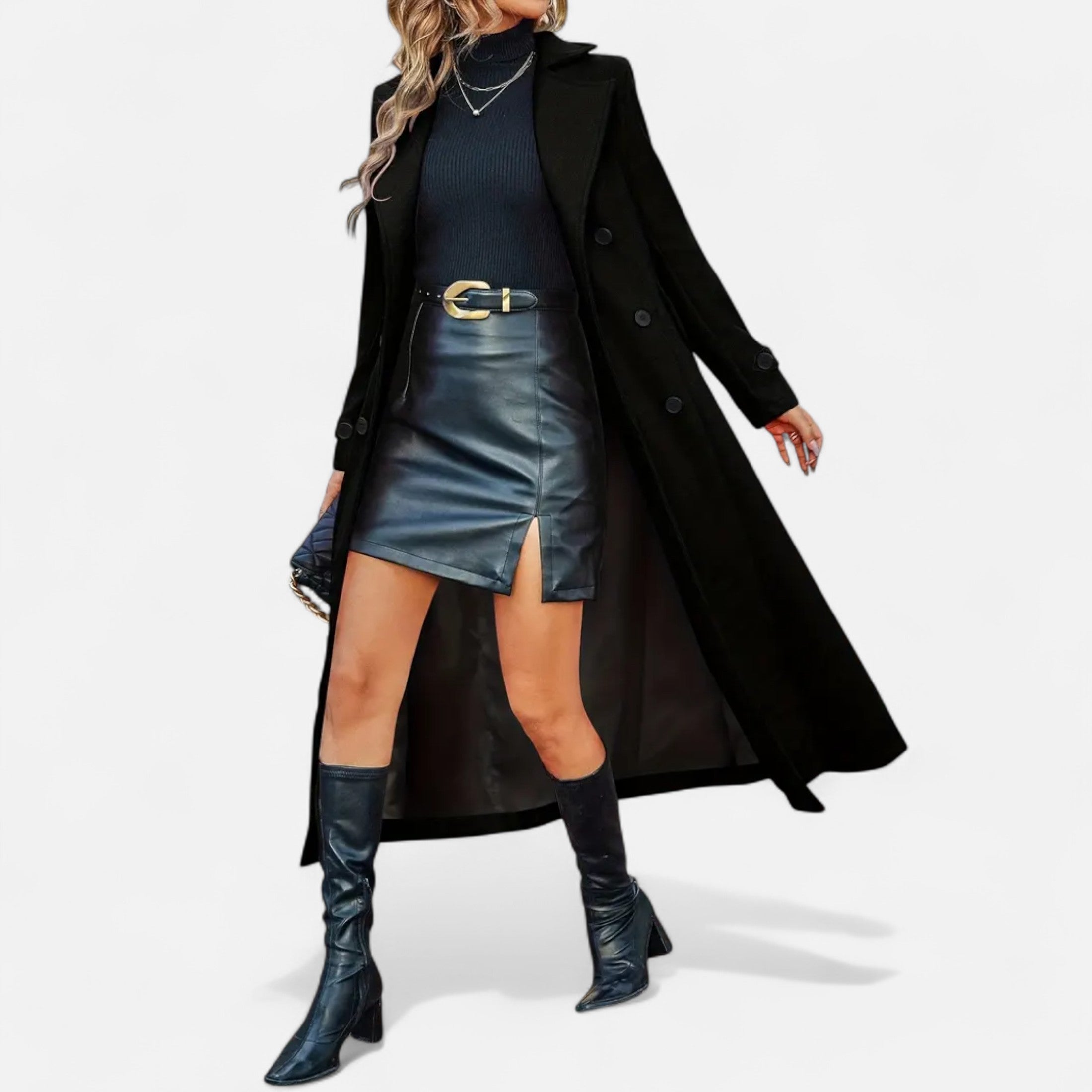 Eliaro Moda | Abrigo Largo de Invierno para Mujer