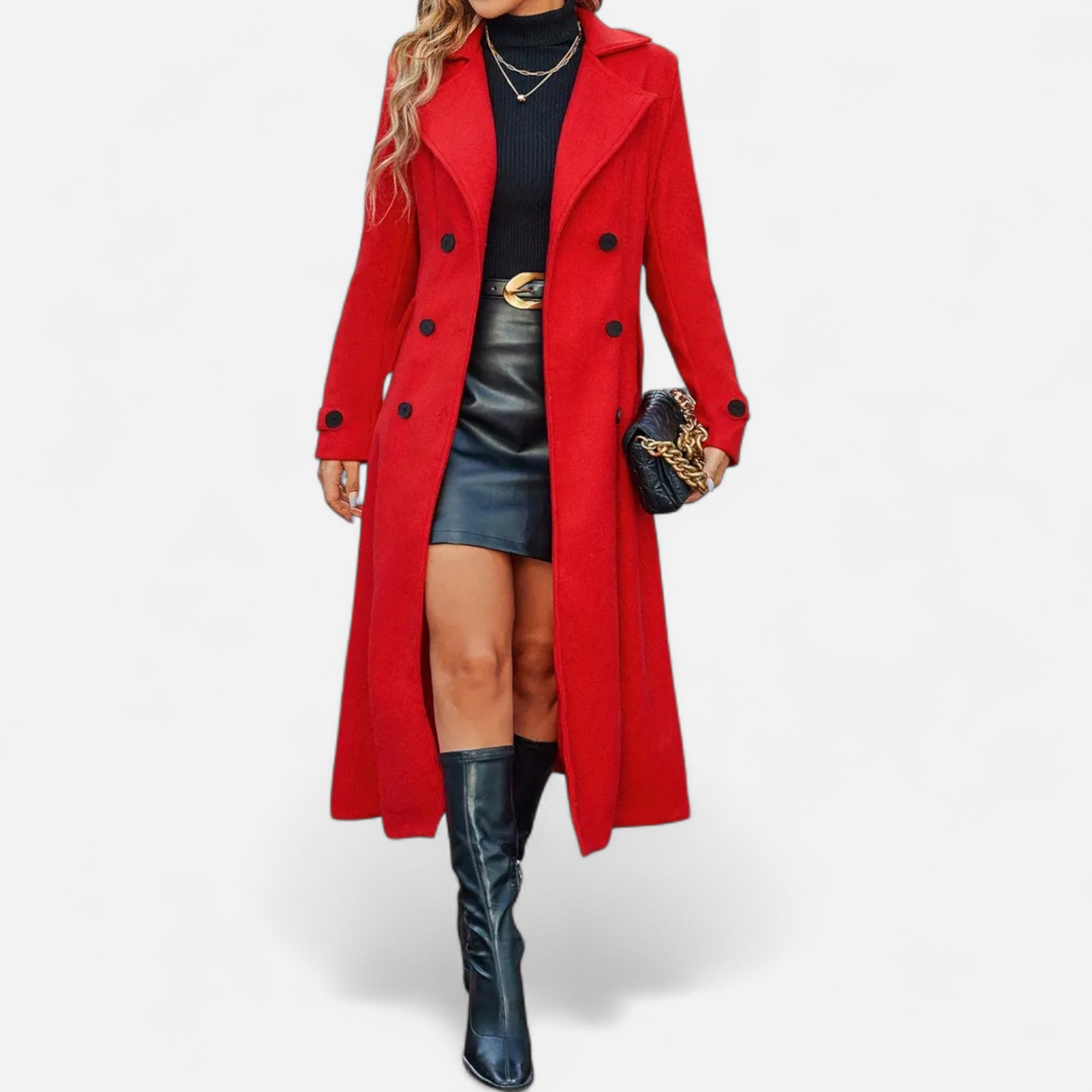 Abrigo Largo de Invierno para Mujer