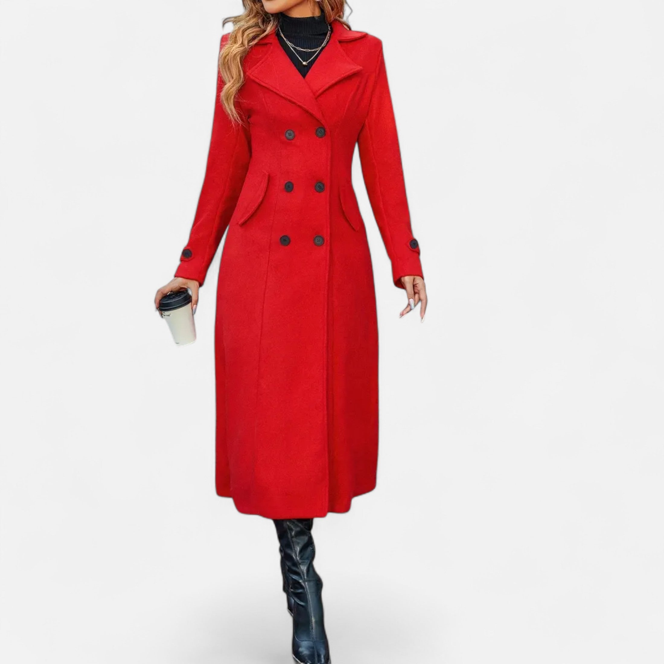 Abrigo Largo de Invierno para Mujer