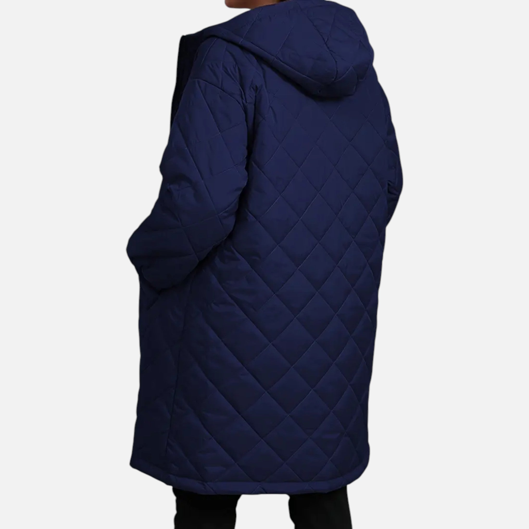 Chaqueta Acolchada Plus Size para Mujer