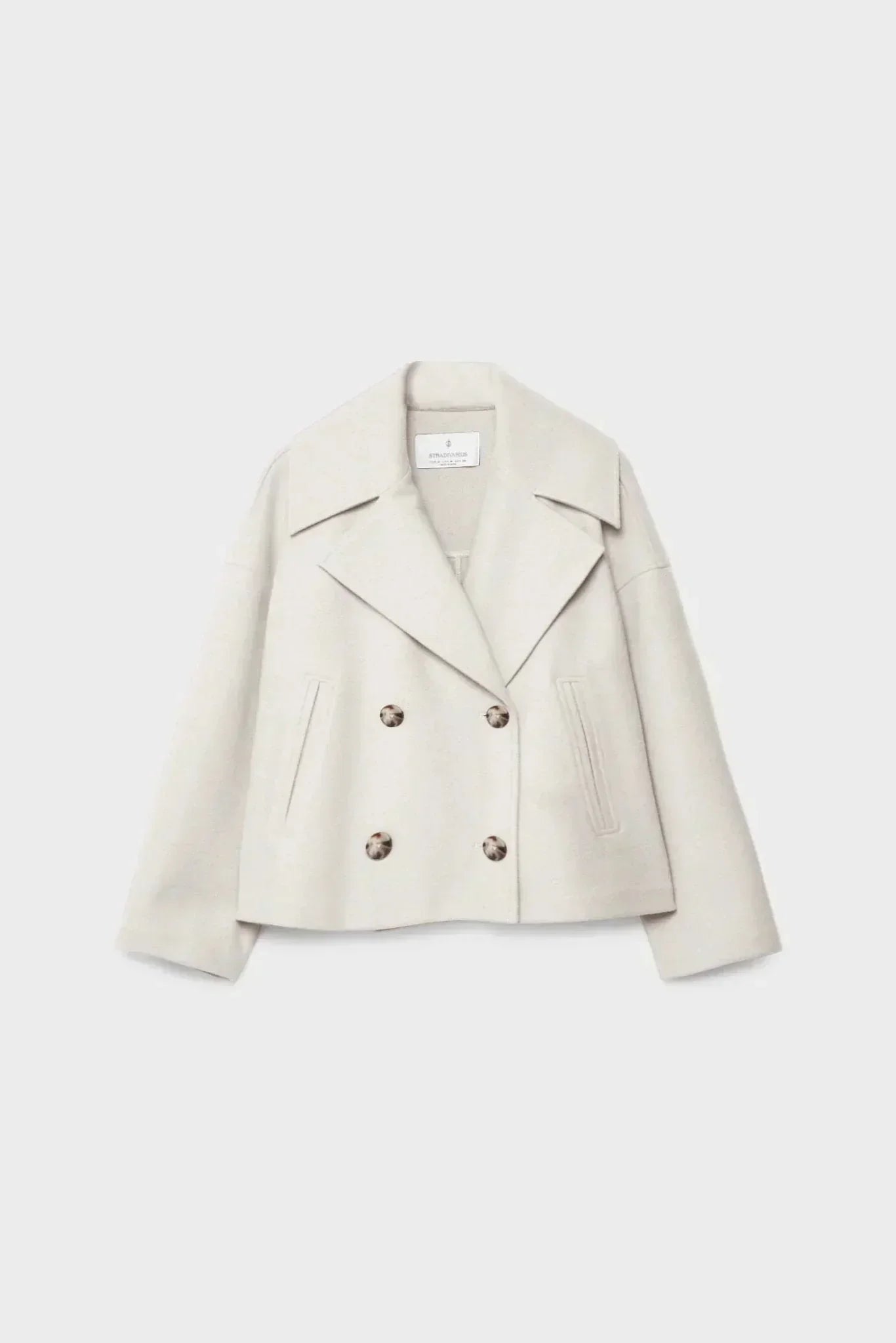 Chaqueta Destiny Corta Con Doble Botonadura Muy Chic