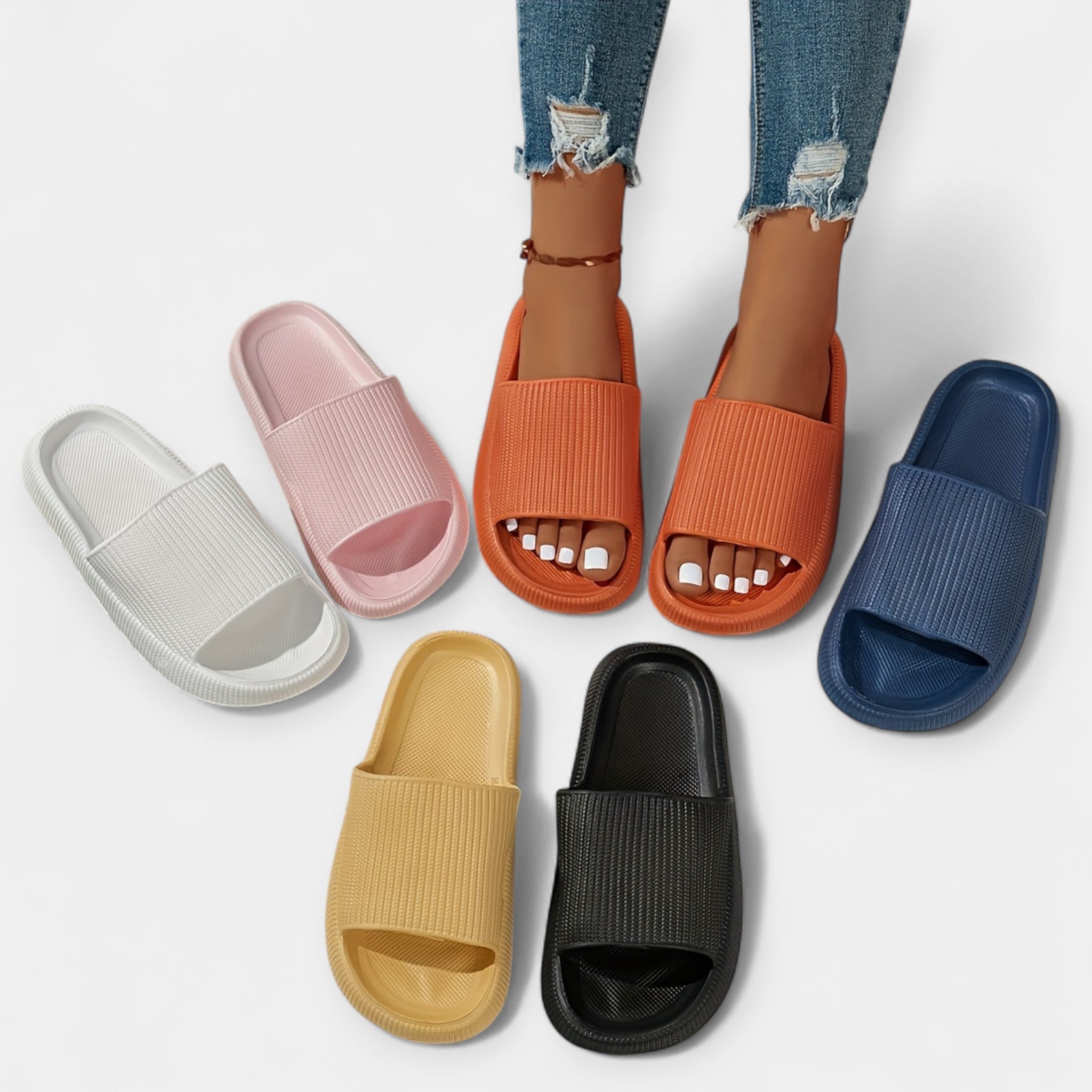 Pantuflas para Casa y Playa