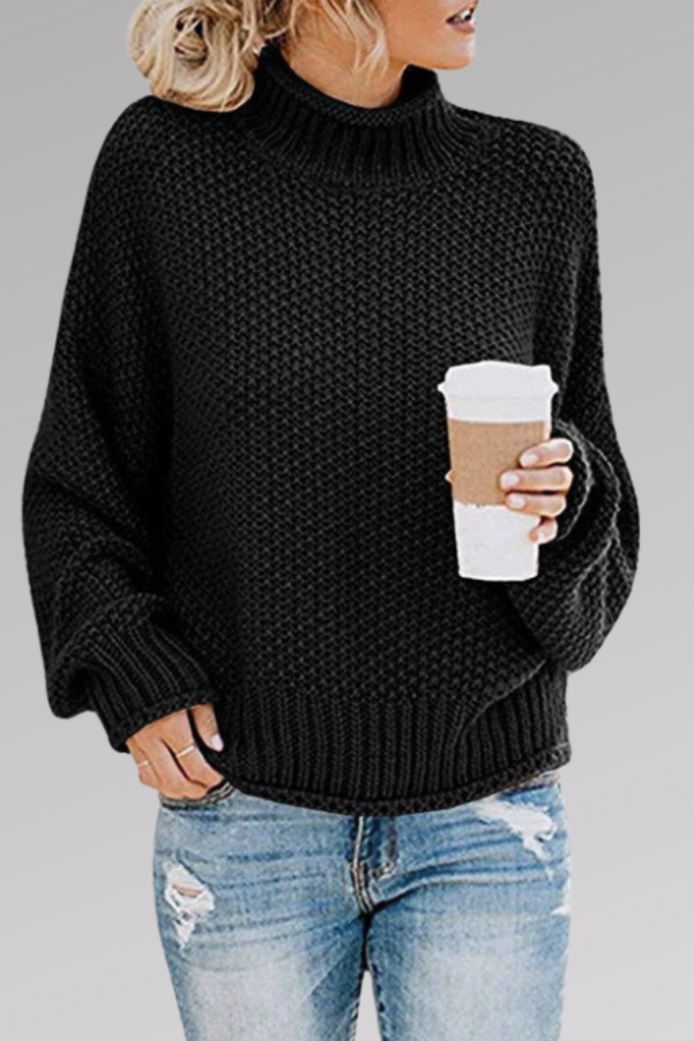 Jersey Molly De Punto Grueso Con Corte Relajado Premium