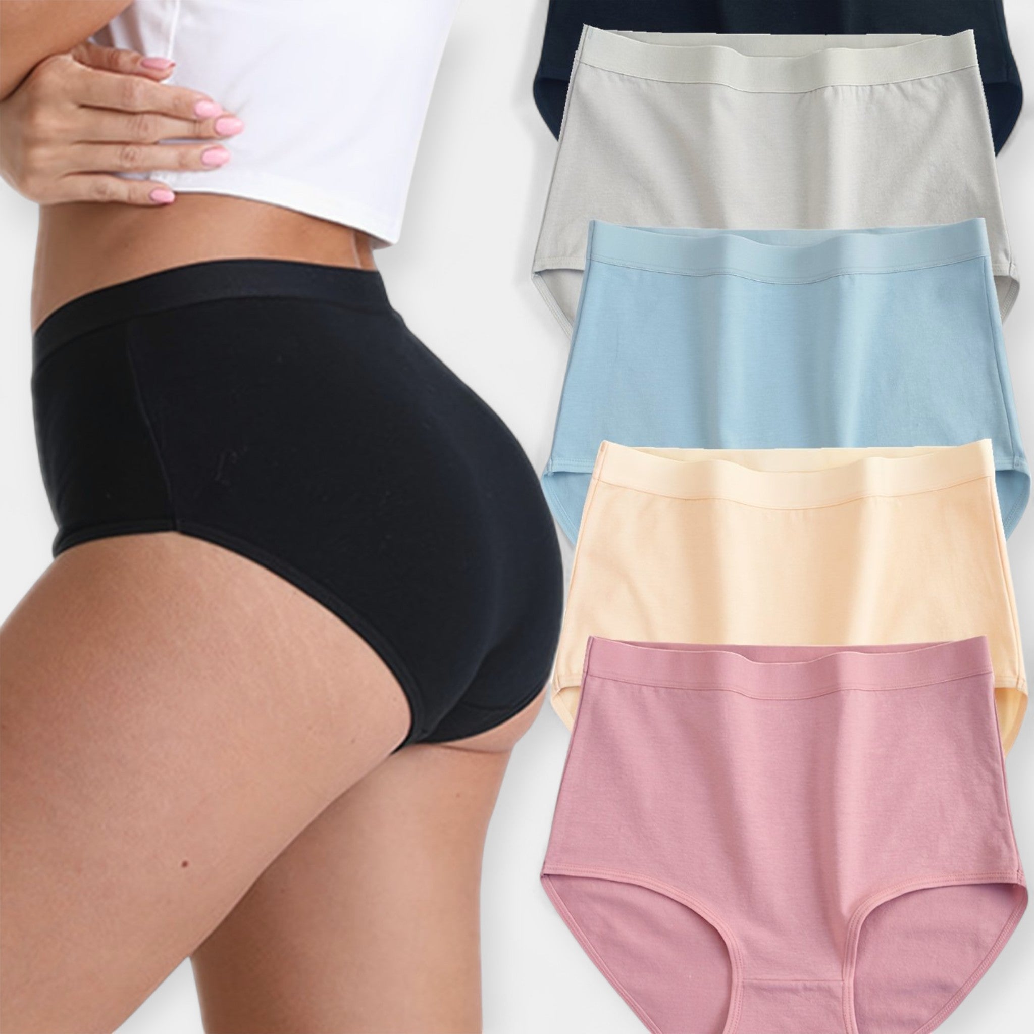 Set de 5 Bragas tipo Brief