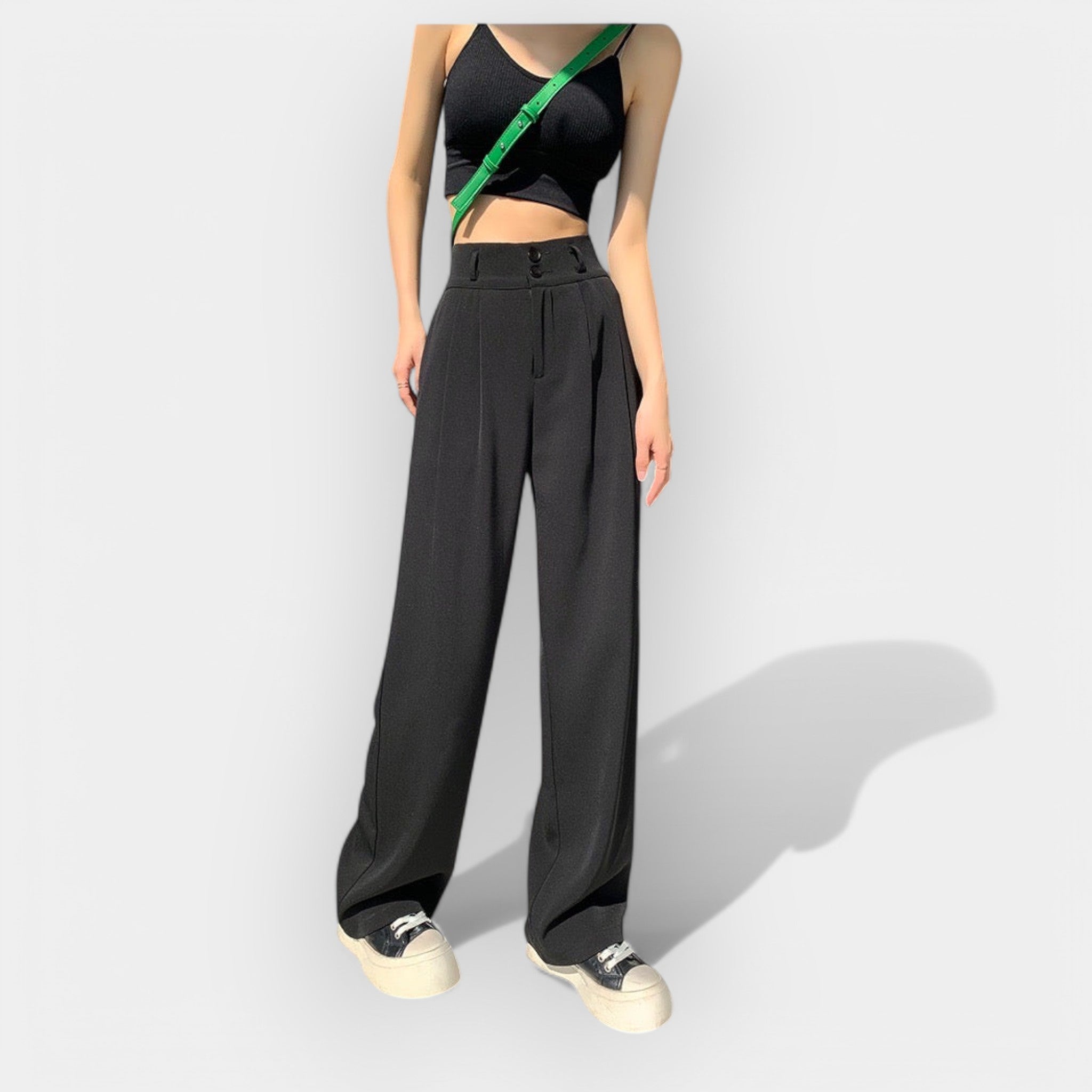 Pantalón Ancho Estilo Coreano