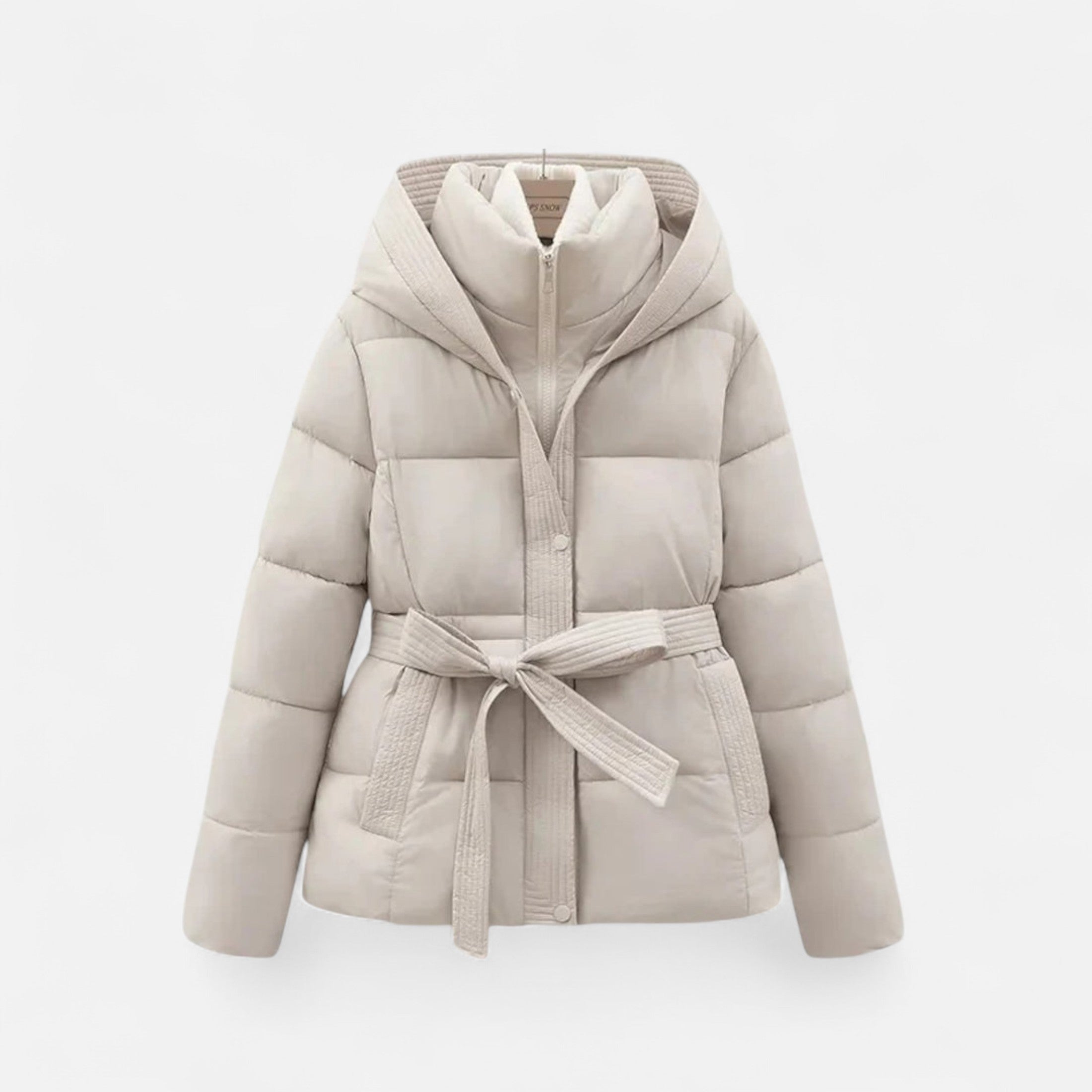 Eliaro Moda | Chaqueta Mujer Invierno Acolchada con Cinturón