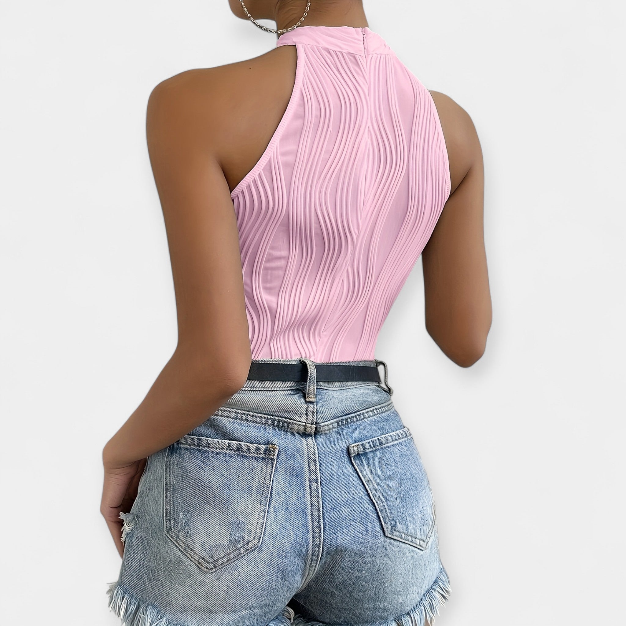 Ολόσωμο Κορμάκι με Ρούσινγκ