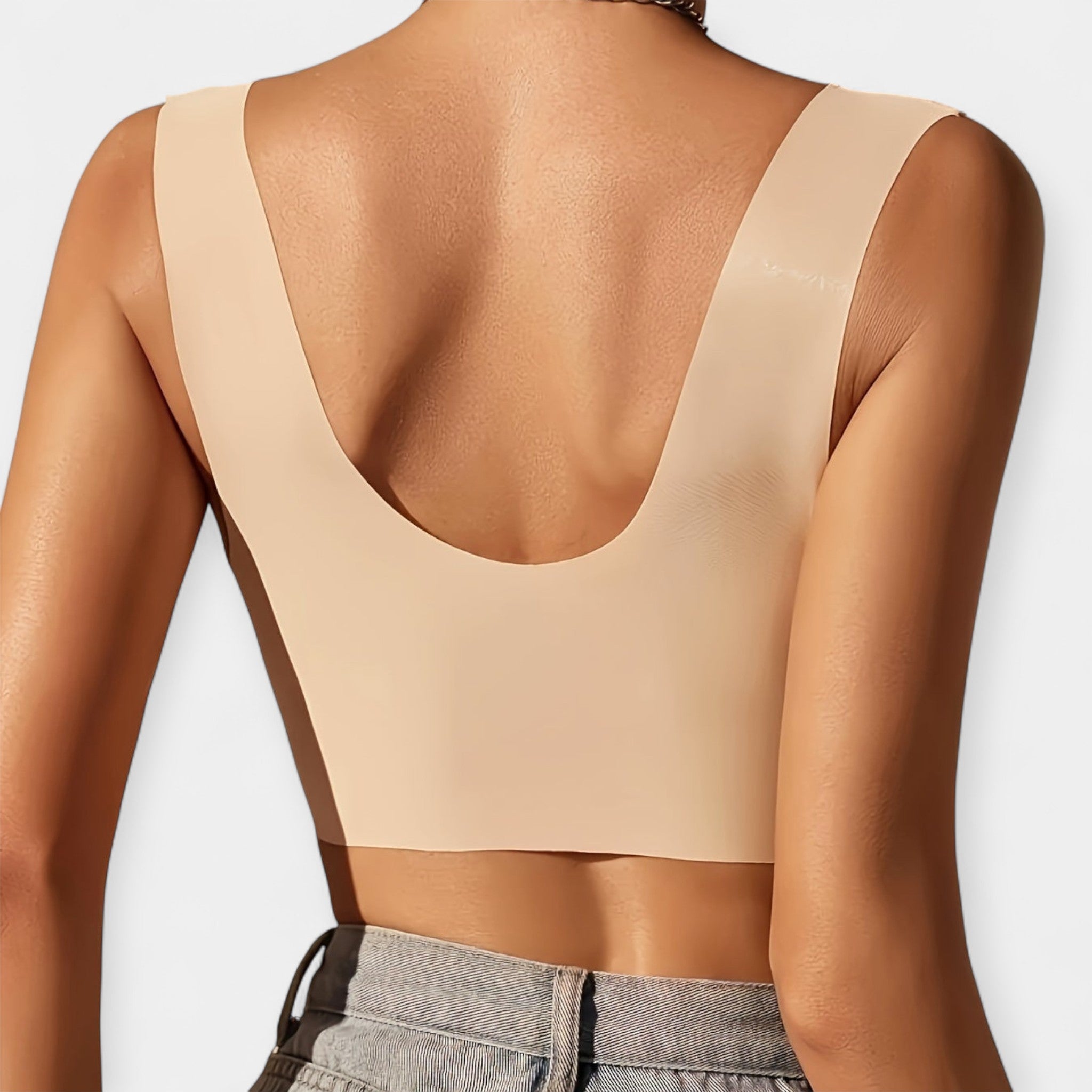 Sujetador Elegante sin Aros con Relleno