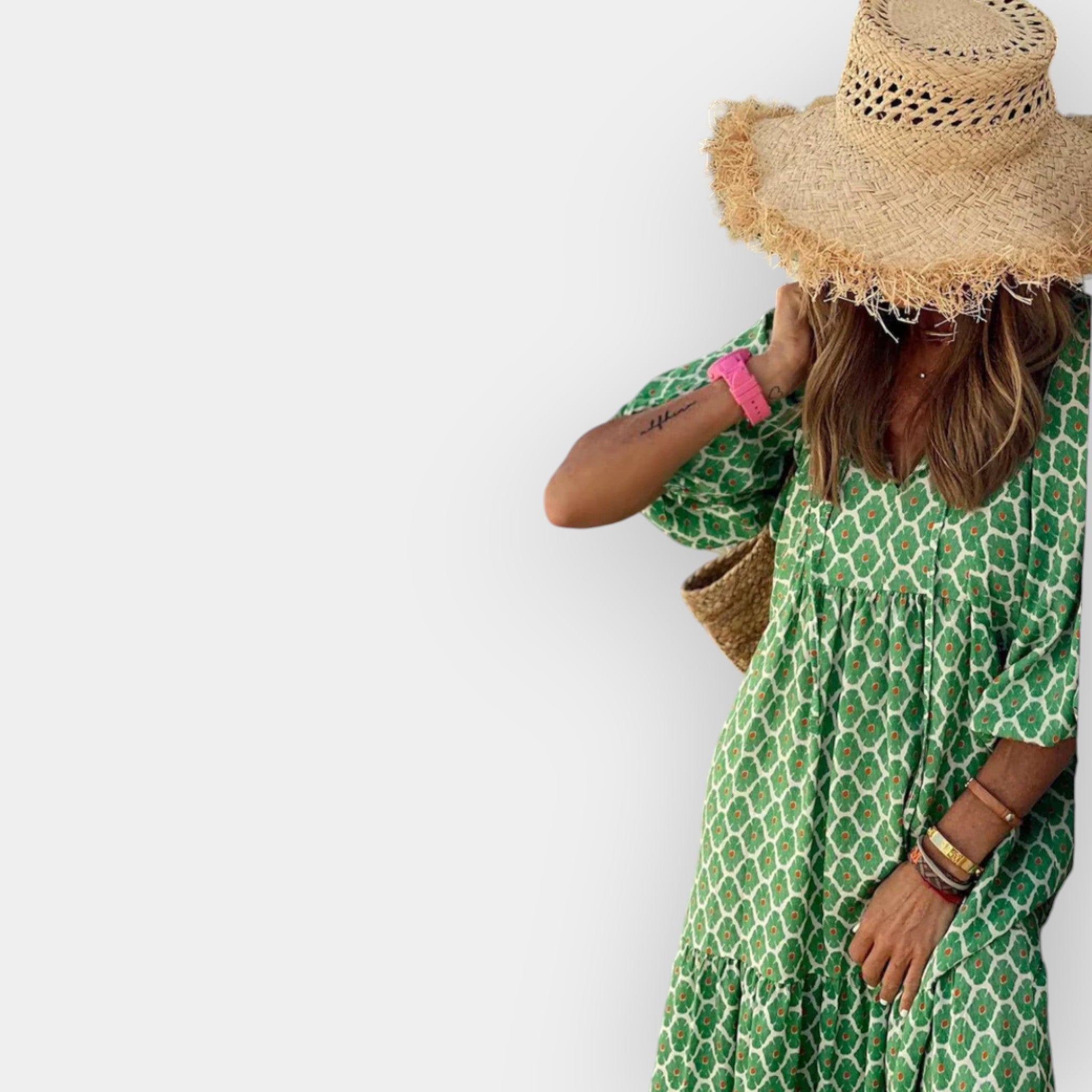 Φόρεμα με Φλοράλ Σχέδιο