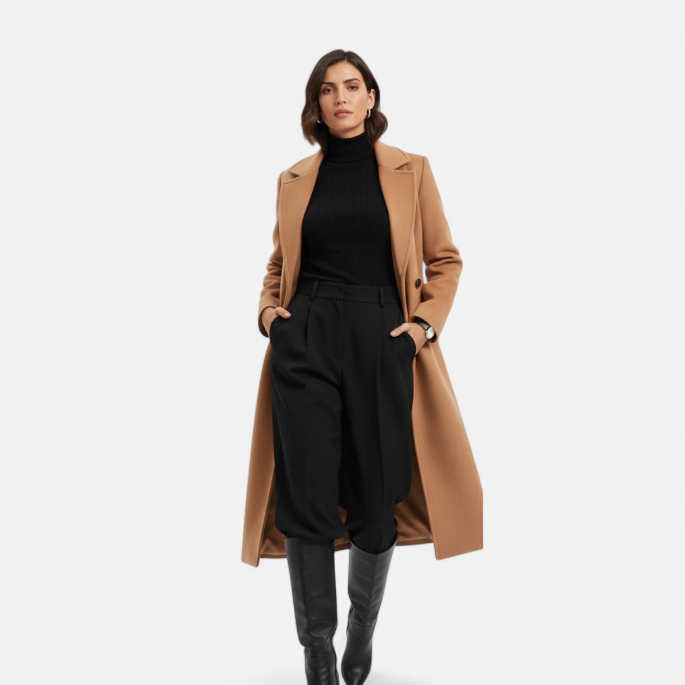 Eliaro Moda | Abrigo Largo de Invierno para Mujer