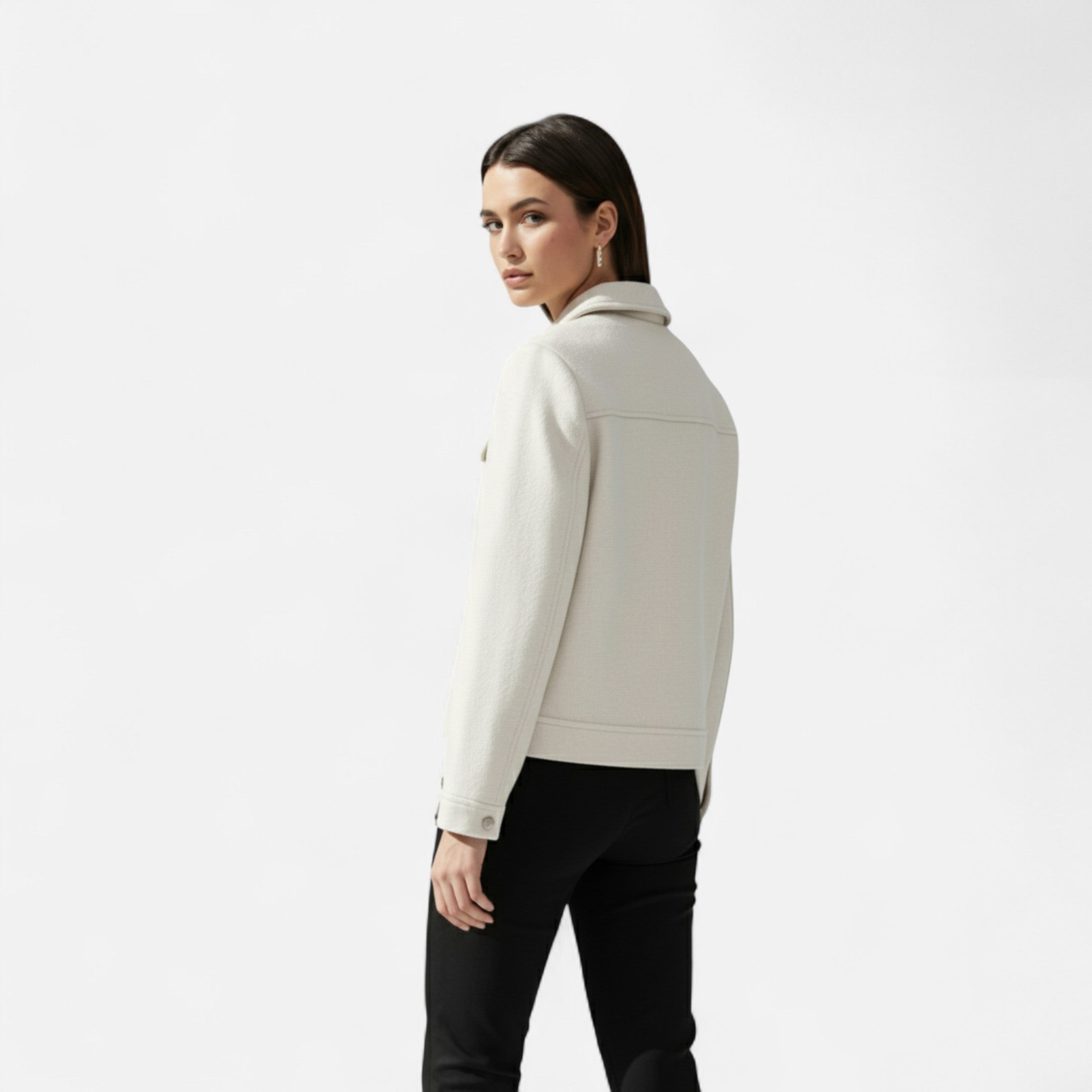 Eliaro Moda | Cazadora Mujer Cuello Solapa Manga Larga