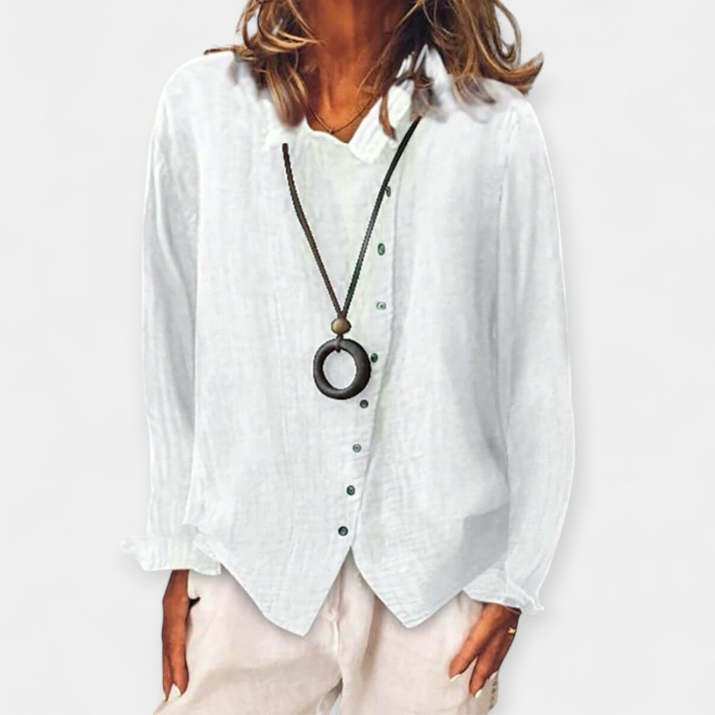 Camisa Casual Larga