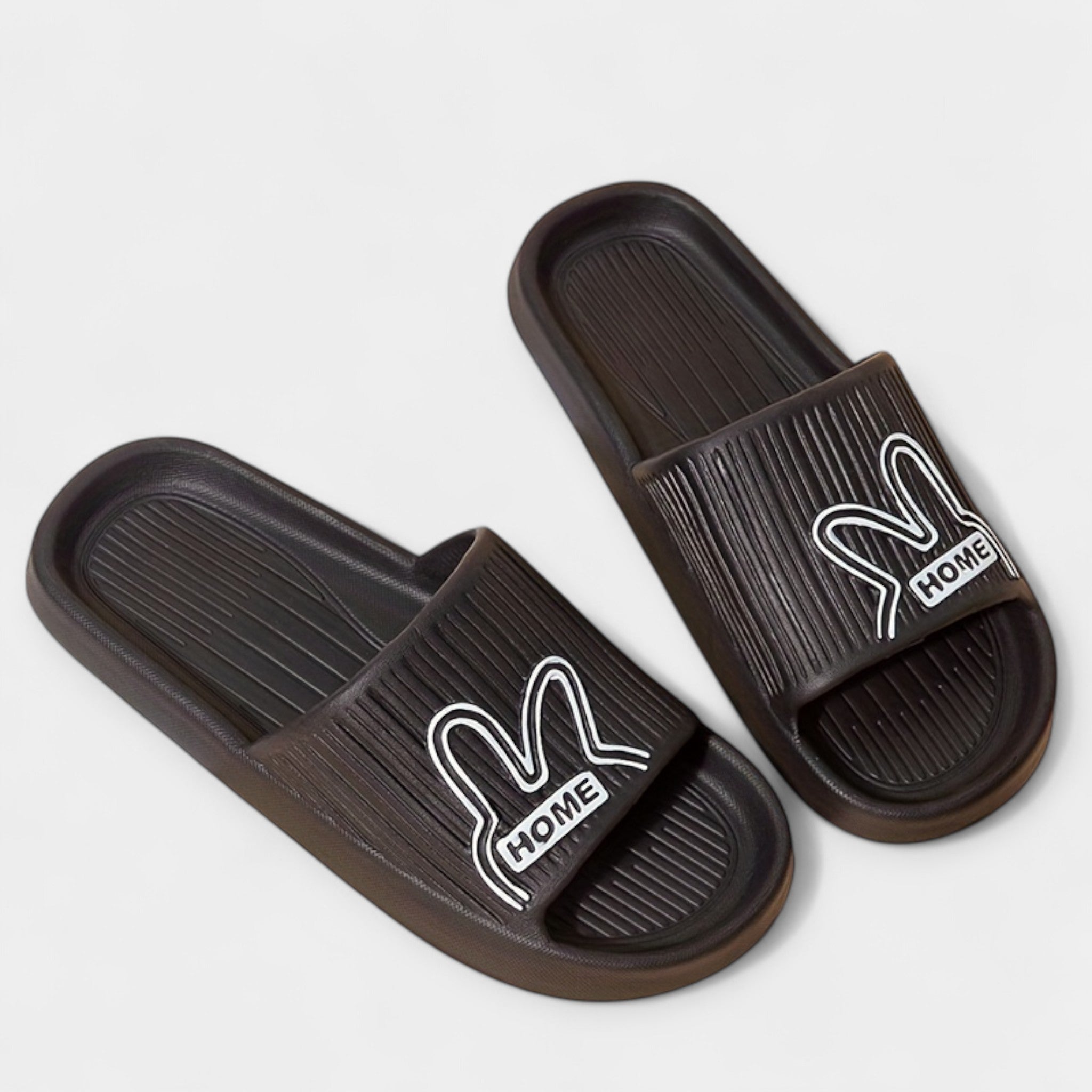 Pantuflas para Mujer con Diseño de Caricatura y Dedos Abiertos