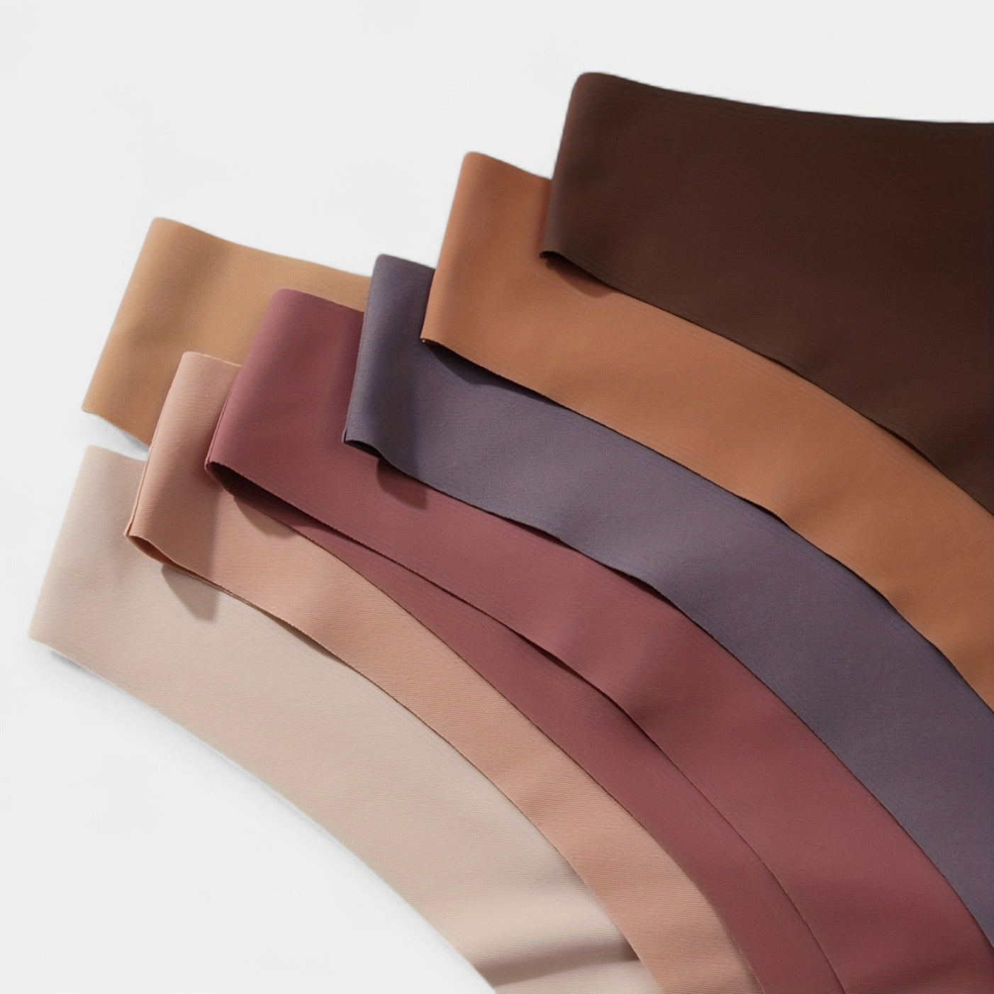 Set de 7 Bragas Simples tipo Hipster