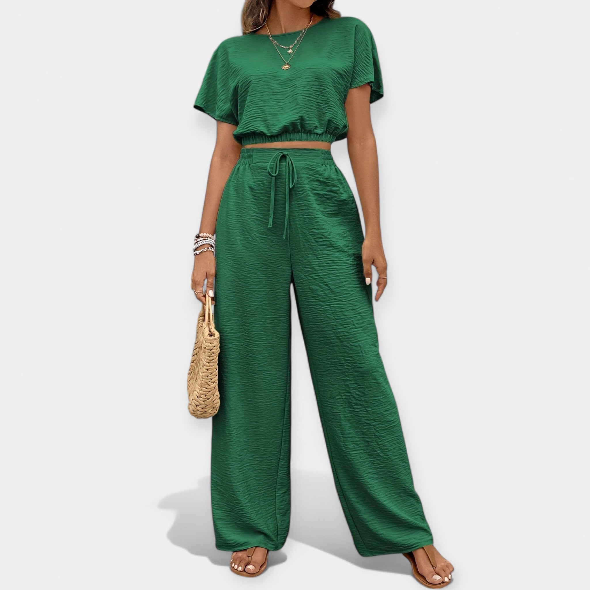 Conjunto Estiloso de Corte Holgado