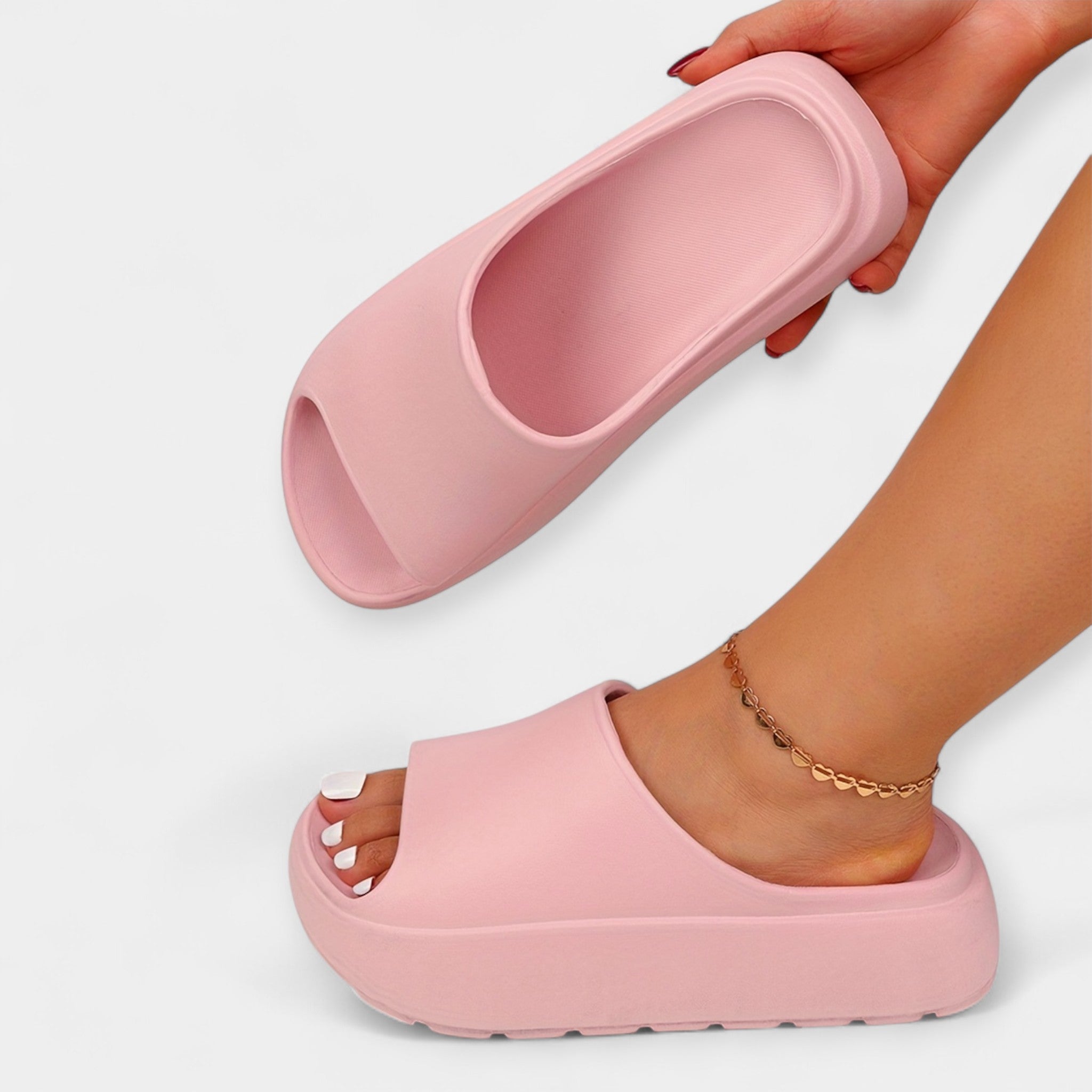 Plataformas en Rosa Vibrante