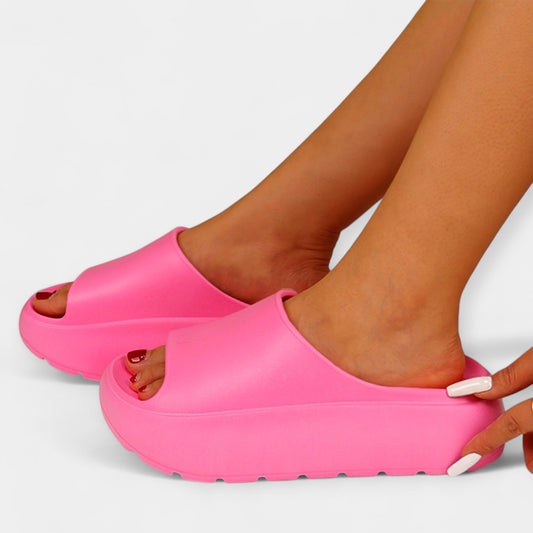 Plataformas en Rosa Vibrante