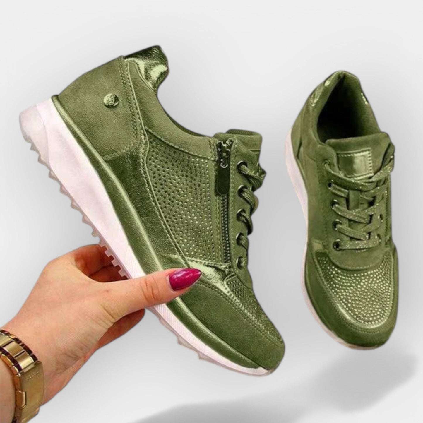 Sneakers Anatómicos con Cremallera
