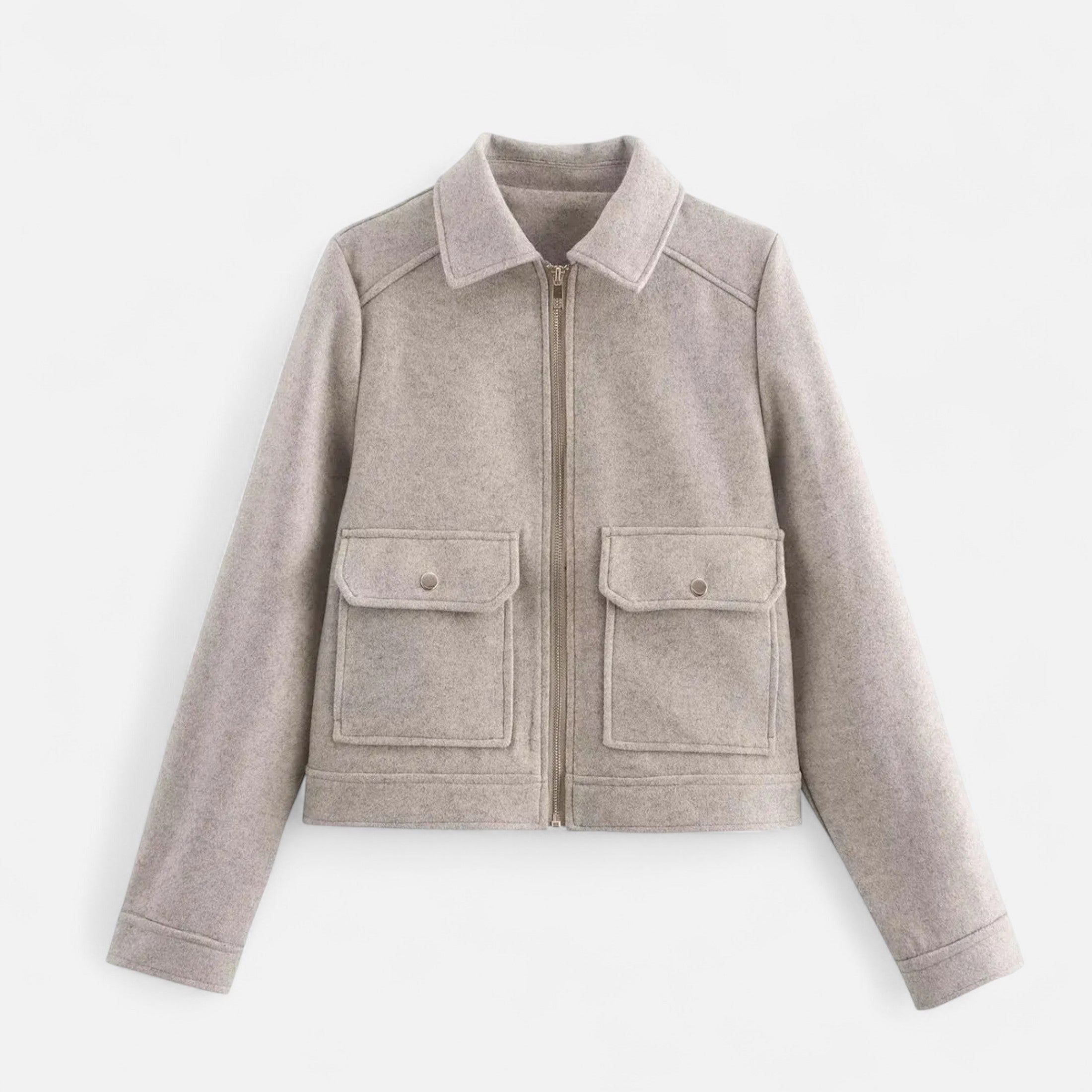 Eliaro Moda | Cazadora Mujer Cuello Solapa Manga Larga