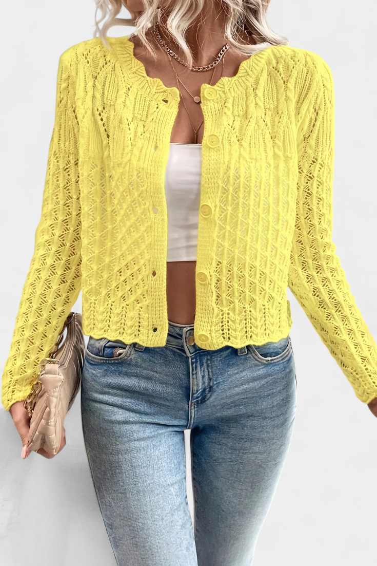 Cárdigan Chic Desenfadado Edición Limitada Ligero y Listo