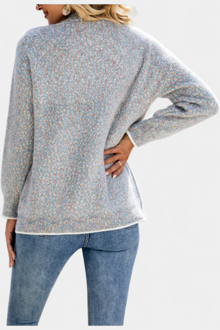 Cárdigan Sana Textura Gruesa Apuesta Por Relajo Con Estilo