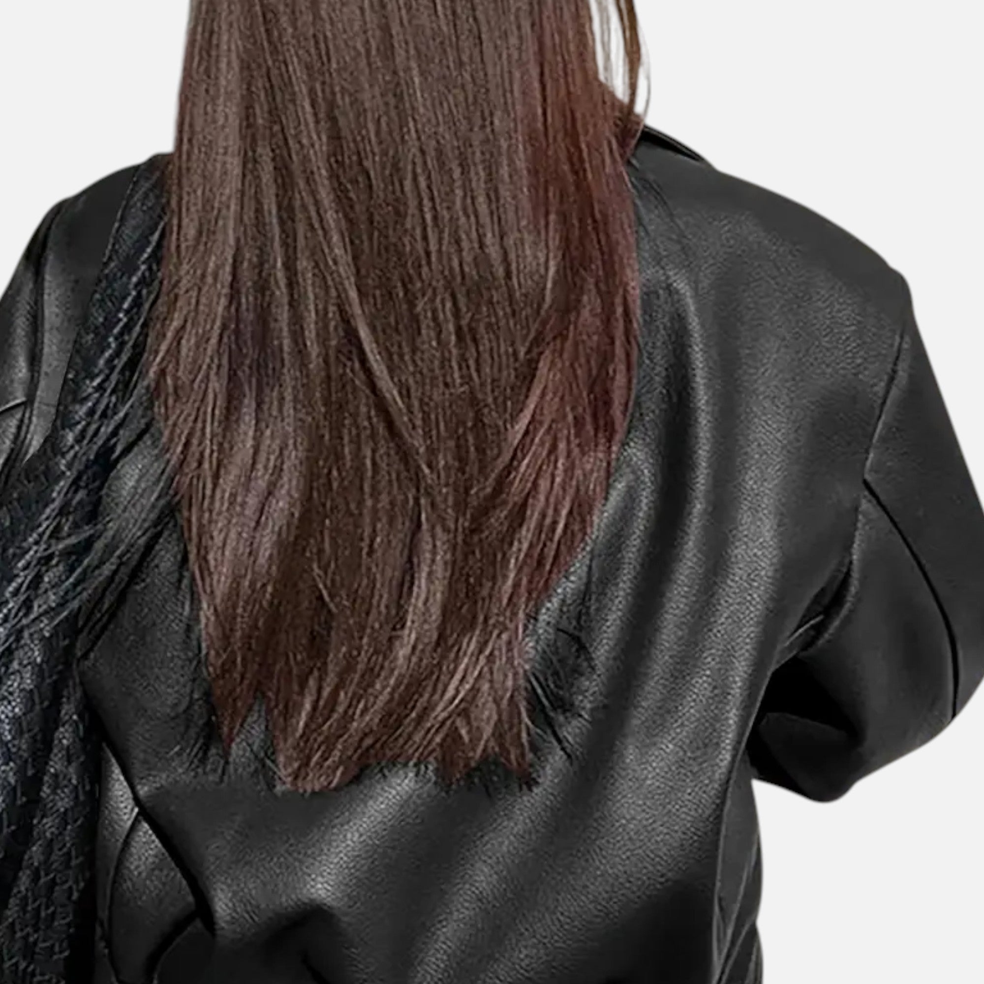 Eliaro Moda | Chaqueta Motera de Polipiel de Lujo