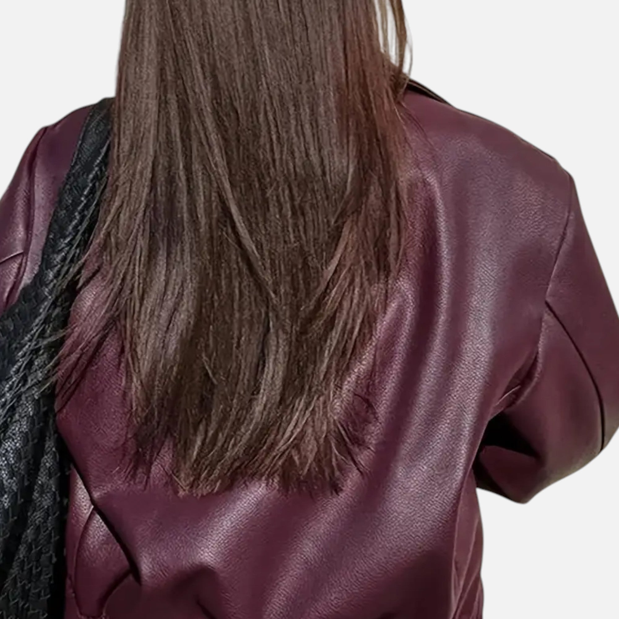 Eliaro Moda | Chaqueta Motera de Polipiel de Lujo